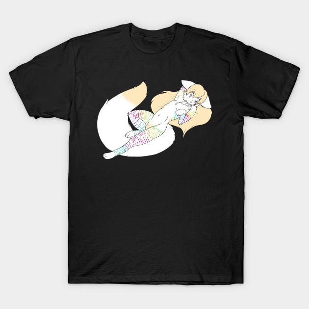 Gamer Cat T-Shirt by XenoKimi